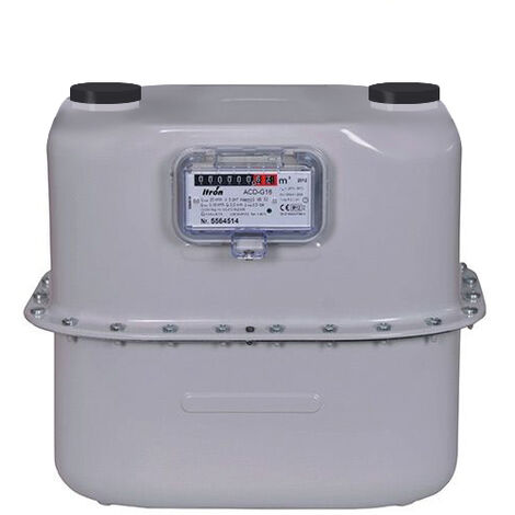 Gurtner – Compteur gaz naturel basse pression G10 – Débit max 16 m³/h – Précision et fiabilité à long terme – Pertes de charge faibles