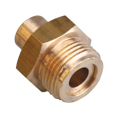 Gurtner – Raccord gaz à souder mâle 20x150 Ø 12 mm – Monobloc en cuivre pour gaz butane et propane – Connexion sécurisée