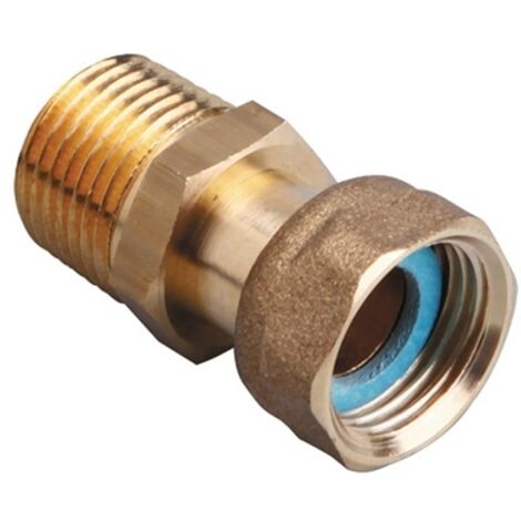 Gurtner – Raccord gaz naturel droit femelle G 1/2' et mâle conique R 1/2' – Pression maximale 500 mb – Compatible installations G 1/2 et R 1/2