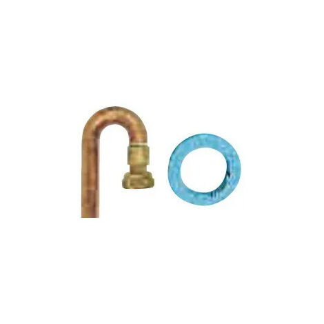 GURTNER Raccordo con guarnizione piatta a gomito 180° - 15 x 21 - CU14 G 1/2 - 24225.K