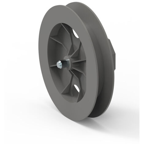 Gurtscheibe mit Zapfen 170 mm für Rollladen Gurt 22 mm, für 8-Kant-Welle SW 60