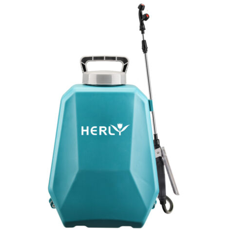 GURUPRO PBP16LT - Pompa irroratrice a Batteria 12V, 8Ah a Zaino, Serbatoio 16L