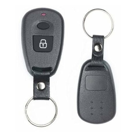 IPERCHIAVI Guscio Chiave Telecomando 2 Tasti Keyless Senza Lama Batteria Su Circuito Senza Transponder Per Hyundai Santa Fe Matrix Atos Accent Elantra