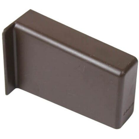 Guscio Copertura Plastica Mm 67/43 Marrone 100 Pz