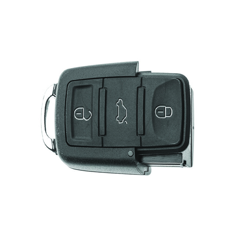 Image of Cover chiavi per auto skoda volkswagen seat hursa8 - hursa8 - 3 bottoni