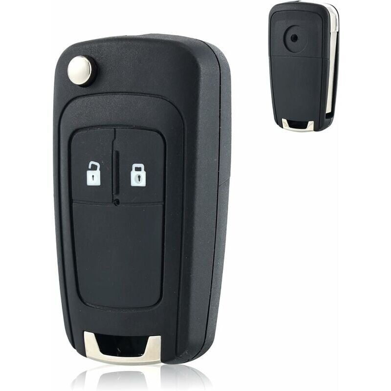 Image of Riceel - Guscio per chiave telecomando a 2 pulsanti compatibile con Opel Astra Insignia Meriva Zafira Mokka Orlando Aveo