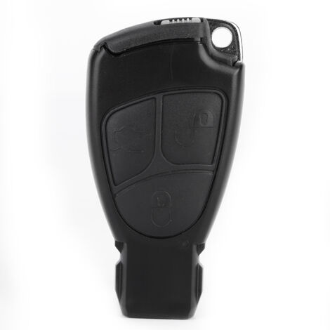 Guscio per chiave telecomando, custodia portatile per auto in metallo ABS con 3 pulsanti, ideale per riparazioni.
