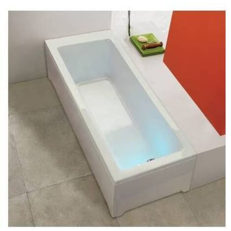GUSCIO VASCA RETTANGOLARE MOD. AGATA CON PANNELLI Misura: cm 170 x 70
