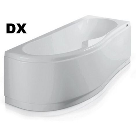 GUSCIO VASCA RETTANGOLARE MOD. GENNY CON PANNELLO cm 170 x 70 dx