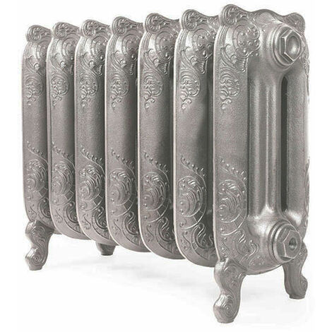 Gussheizkörper mit Fuss - Höhe 470mm - Länge 360mm - 177 watt - Dicke 225mm - Kapazität 6.60L - OXF470/360FR3