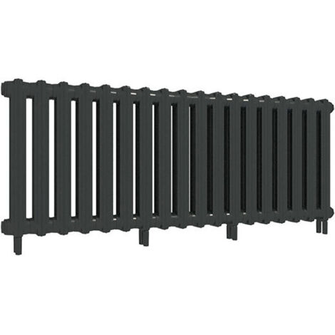 Gussheizkörper mit Fuss - Höhe 640mm - Länge 1344mm - 1163 watt - Dicke mm - Kapazität 10.88L - BAR640/1344FB3