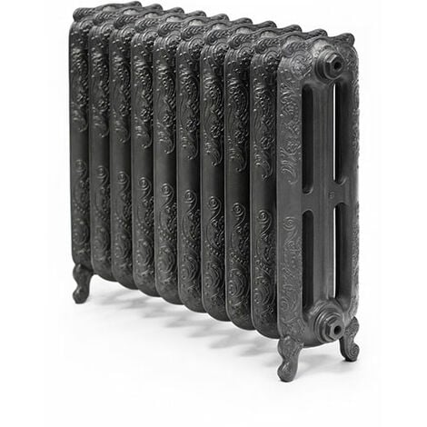 Gussheizkörper mit Fuss  - Höhe 710mm - Länge 360mm - 303 watt - Dicke 225mm - Kapazität 9.00L - OXF710/360ZE3