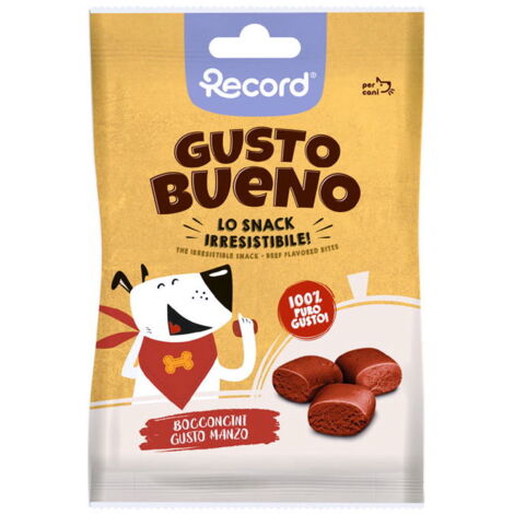 Gusto Bueno Bocconcini al gusto manzo per cani 24 confezioni x 50 g cad.