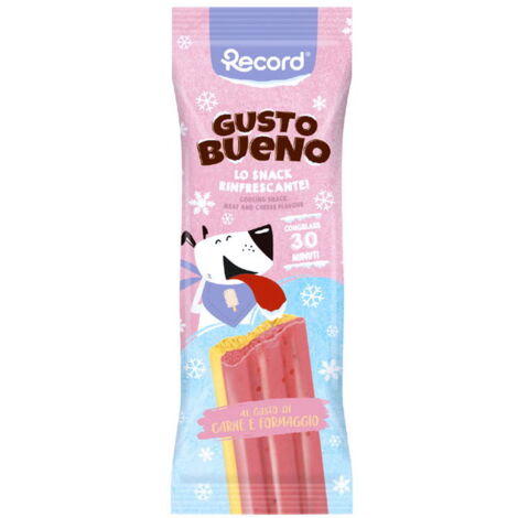 Gusto Bueno rinfrescante per cani al gusto di carne e formaggio 24 confezioni x 50 g cad.