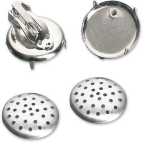 GUTERMANN - CLIPS CON SUPPORTO FORATO 20MM 2PZ