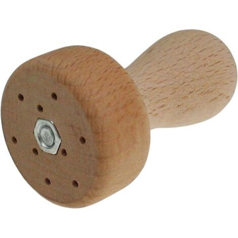 GUTERMANN - MANICO IN LEGNO PER MASSIMO9 AGHI PER INFELTRIMENTO 5,8X3CM - COLORE MARRONE