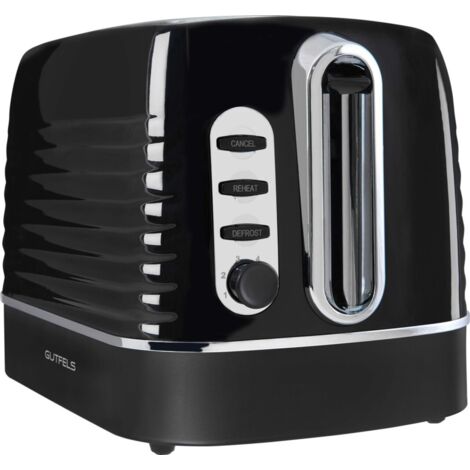 Gutfels Toast 3300 C, schwarz/inox