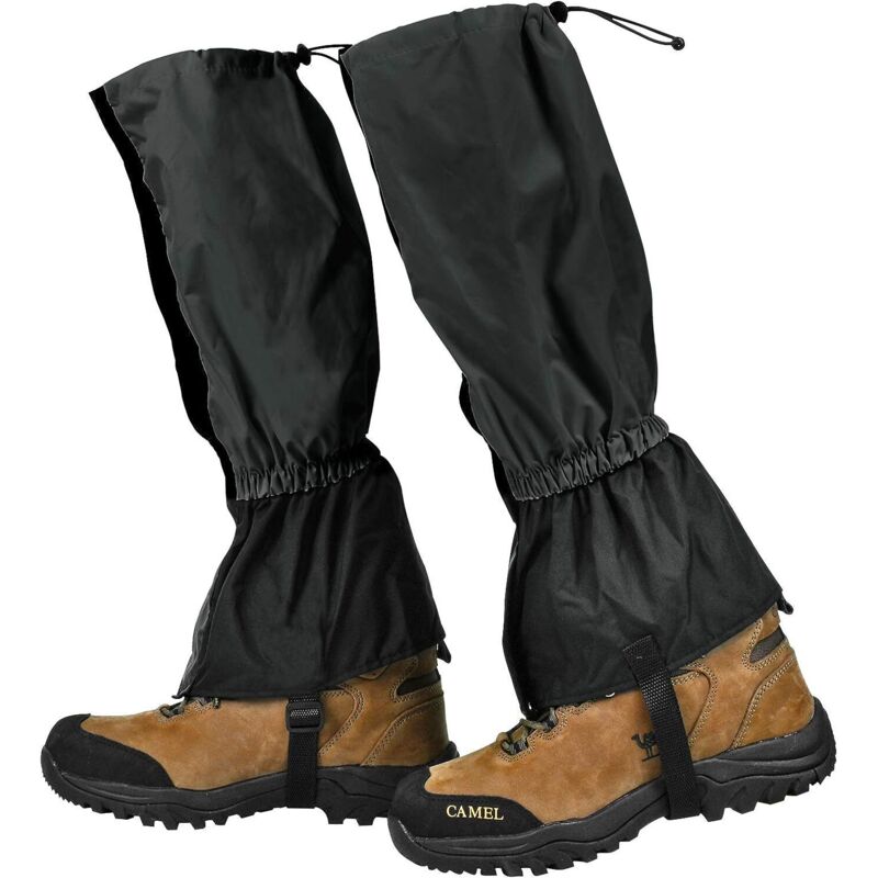 Guêtres de randonnée, guêtres imperméables, guêtres de neige, guêtres de chasse, guêtres de pluie, guêtres de randonnée pour l'extérieur guêtres de