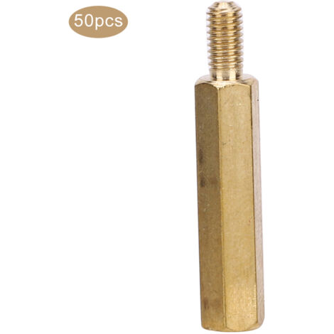 [Gutscheine] M3-Sechskantmuttern mit Einzelkopf aus Kupfer für Leiterplatten-Kit, 50 x M3 x 20 mm