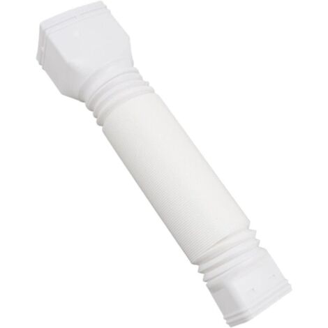 Gutter Downpipe Extensions, Rainwater Drainage Pipe Connector, Down Spout Extension, Gutter Connector (White)