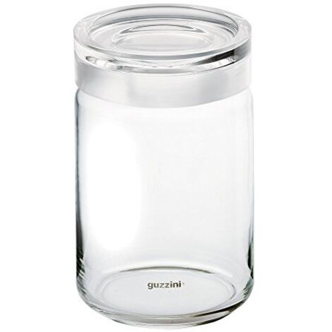 Guzzini Barattolo XL Kitchen Active Design, Trasparente, 10.5 x h22.5 cm