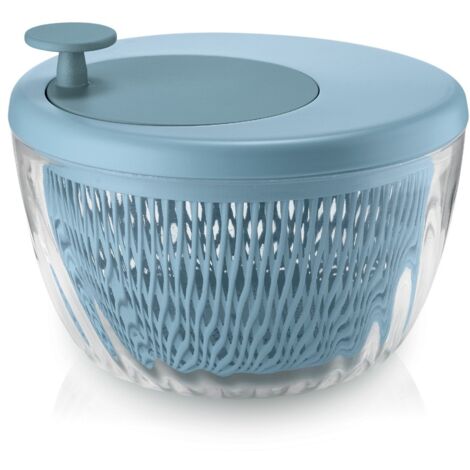 GUZZINI CENTRIFUGA INSALATA D.26 SPIN&STORE BLU MAT ACCESSORI TAVOLA CUCINA
