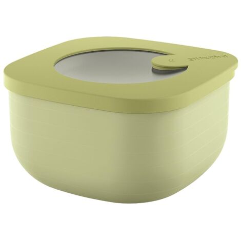 GUZZINI CONTENITORE ERMETICO 450CC 'STORE&MORE BIO' PER FRIGO/FREEZER/FORNO A MICROONDE VERDE AVOCADO