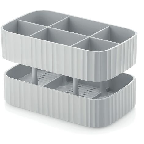 Guzzini - Eco-Kitchen DRAIN&SAFE, Scolaposate - Grigio Opaco, 17x10xh11 cm - 17820033