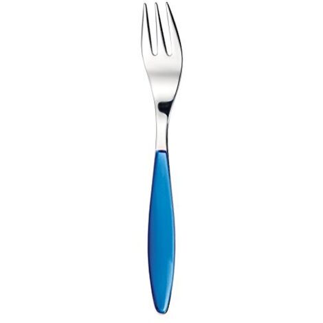 Guzzini Forchetta Dolce Feeling, Blu Mediterraneo, 15.5 cm