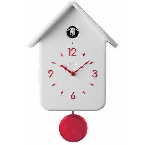 Guzzini, Horloge Coucou A/Pendule Qq, 24,8 x 12 x h39 cm