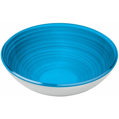 Guzzini - Schale Container Twist L Blau 28 cm