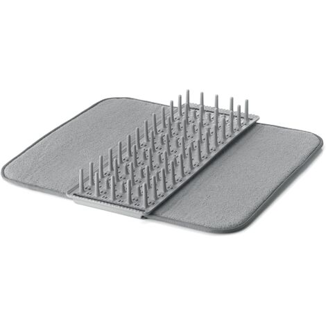 GUZZINI SCOLAPIATTI CON TAPPETINO 'DRY&SAFE' 'ORGANIZATION' GRIGIO, ACCESSORI CUCINA
