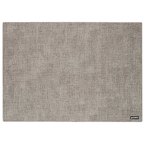 Guzzini - Tiffany, FABRIC Tovaglietta Rettangolare Double Face - Grigio Cielo, 43 x 30 cm - 22609192