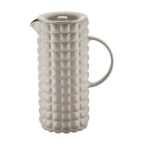Guzzini - Tiffany taubengraue Karaffe mit Deckel