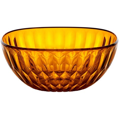 Guzzini - Vanity, contenitore 30 cm, caramello, in SAN Bio-based e SMMA Bio-based