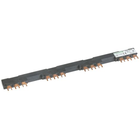 Gv2g472 Peigne Tripolaire Pour Disjoncteur Moteur - 63a - 4 Dérivations - Pas 72 Mm - Schneider Tesys Gv