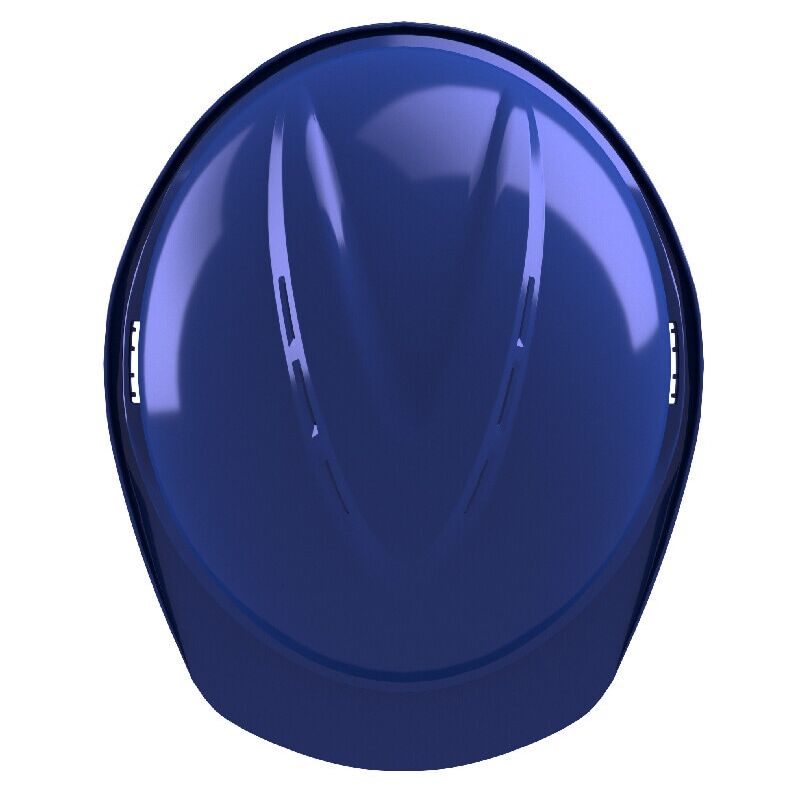 MSA - GV551 V-Gard 500 Blue Safety Helmet with PushKey Sliding Suspension - Blue
