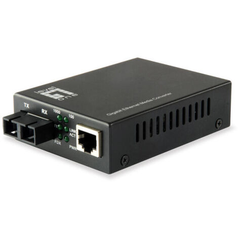 GVT-2002, RJ45 TO SC GIGABIT MEDIA