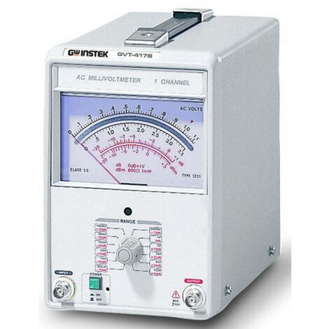 GW Instek 01VT417B00GS GVT-417B millivolt metro 1 pz.