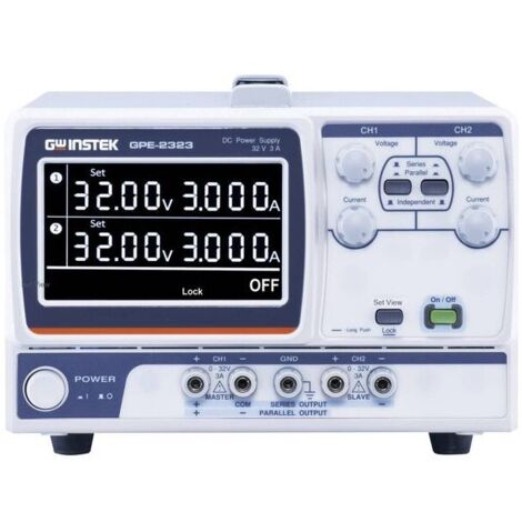 GW Instek GPE-4323 Alimentatore da laboratorio regolabile 0 - 32 V 0 - 3 A 212 W Num. uscite 4 x