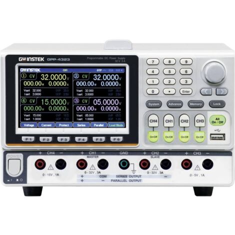 GW Instek GPP-4323 alimentatore da laboratorio 32V 3A nero