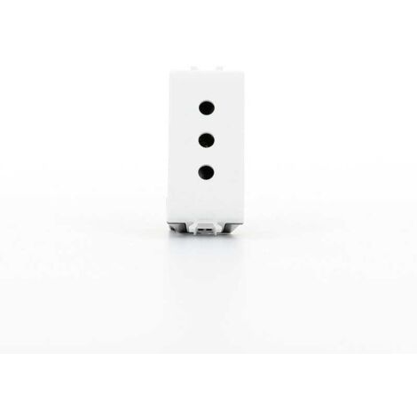 GW10201 Enchufe 2P+T 10A P11 1 Módulo Blanco