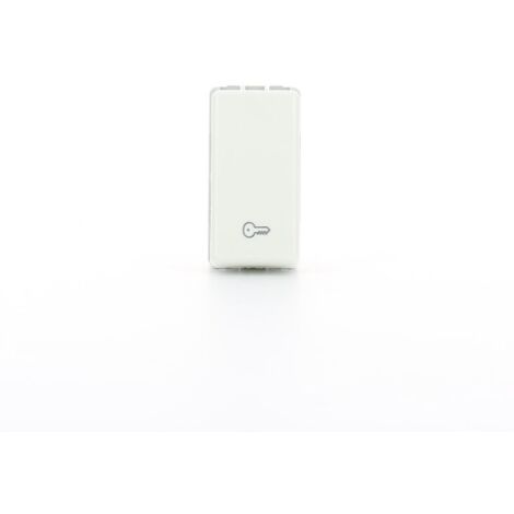 GW20511 Botón Unipolar de Apertura de Puertas con Símbolo de Llave 250V Na 10A 1 Módulo