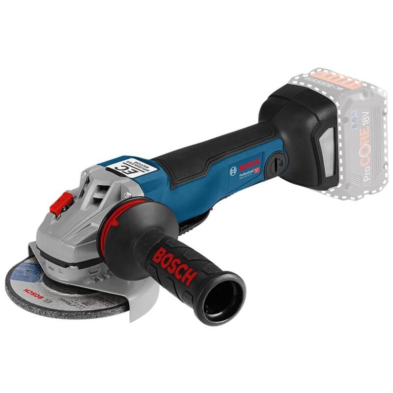 Bosch - 06019G3E0A gws 18V-10 pc Professional Angle Grinder 125mm 18V Bare Unit BSH6019G3E0A