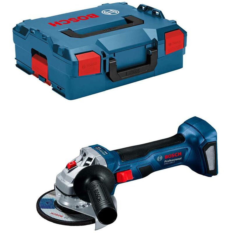 

Amoladora Angular BOSCH GWS 18V-7 (Cuerpo solo + L-Boxx 136)