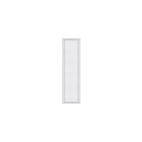 G.W.S® Premium 48 W ultra sottile cornice bianca 1195 mm x 295 mm (4'x1') rettangolare LED da incass
