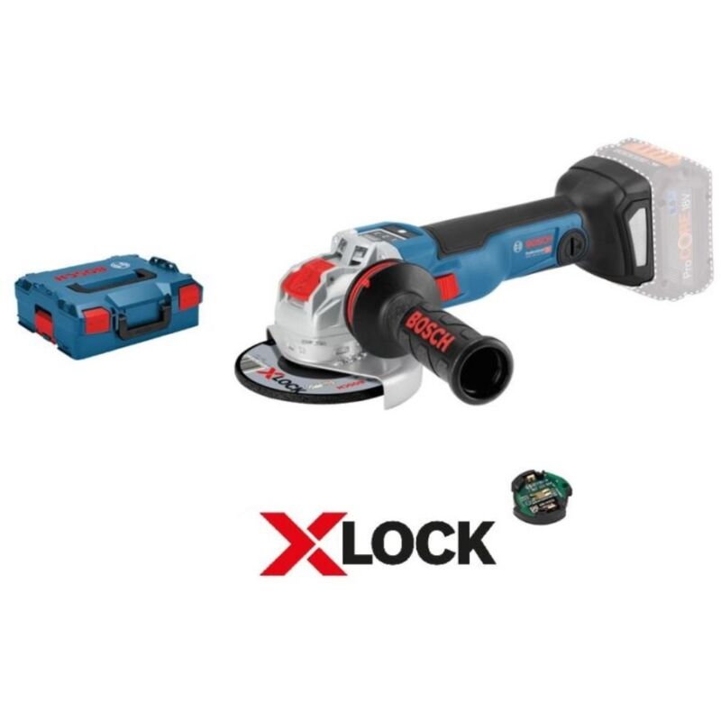 

Bosch - Amoladora angular X-Lock GWX 18V-10 SC