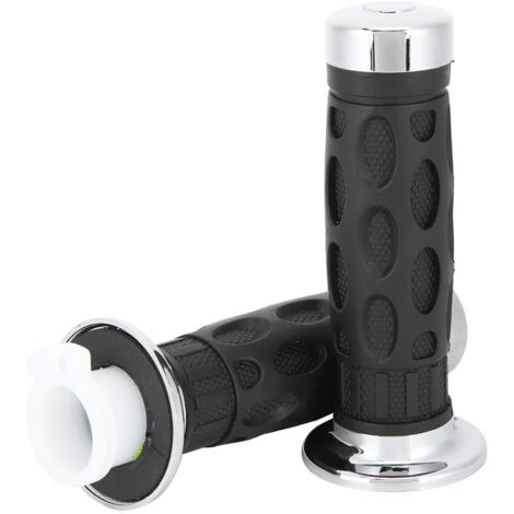 GY6 7/8" Gasgriff für Roller - Paar rutschfeste Gummigriffe für Motorräder von 50 cm³ bis 150 cm³