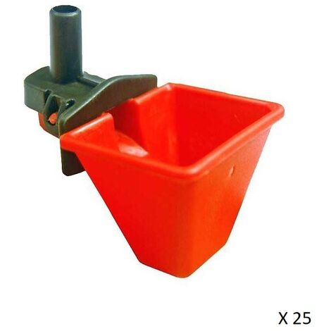 Gyc dbeero cazoleta uccelli a livello costante, 25 uds