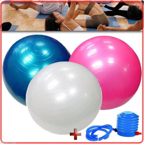 Gymball Pelota Para Ejercicios Abdominales Yoga Pilates Fitness Gimnasio Embarazo -
